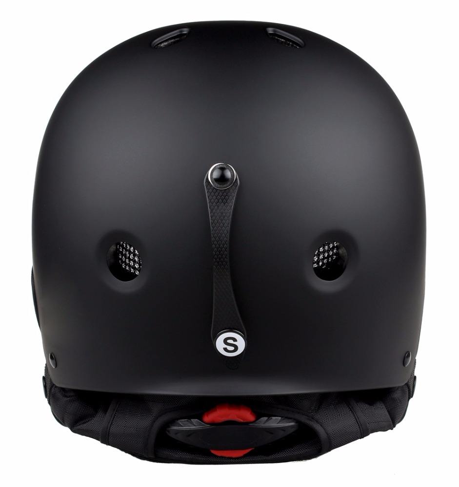 Casco da sci sportivo personalizzato per sport invernali Casco da neve morbido multiimpatto ABS