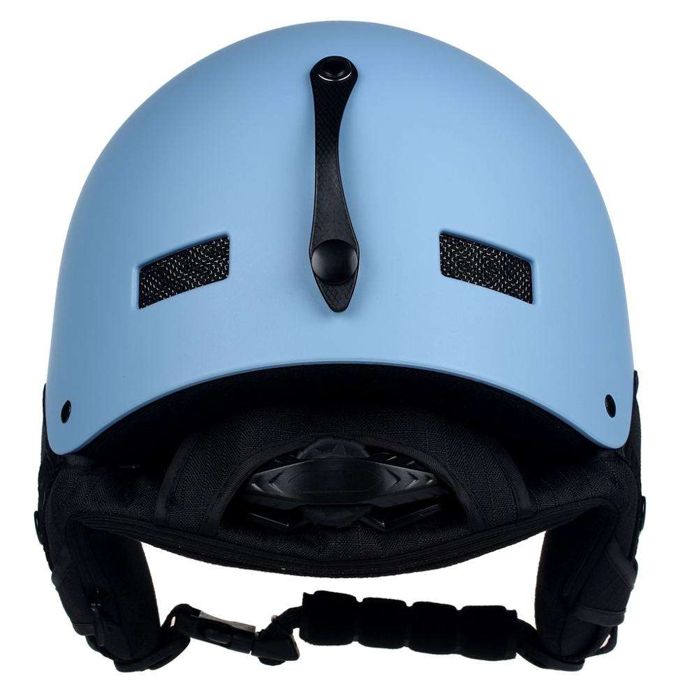 Casco da sci Casco da skateboard con paraorecchie staccabile e fodera da neve per bambini adulti unisex, CE e ASTM