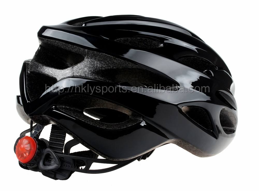 Casco da bicicletta personalizzato OEM approvato CE CPSC con indicatore di direzione a LED
