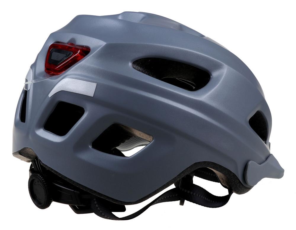 Casco da bici leggero di sicurezza per esterni Casco da bicicletta protettivo con luce a LED per adulti