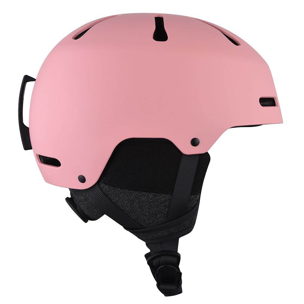 Caschi da snowboard per sport sulla neve per adolescenti e adulti e casco da sci all'aperto rosa