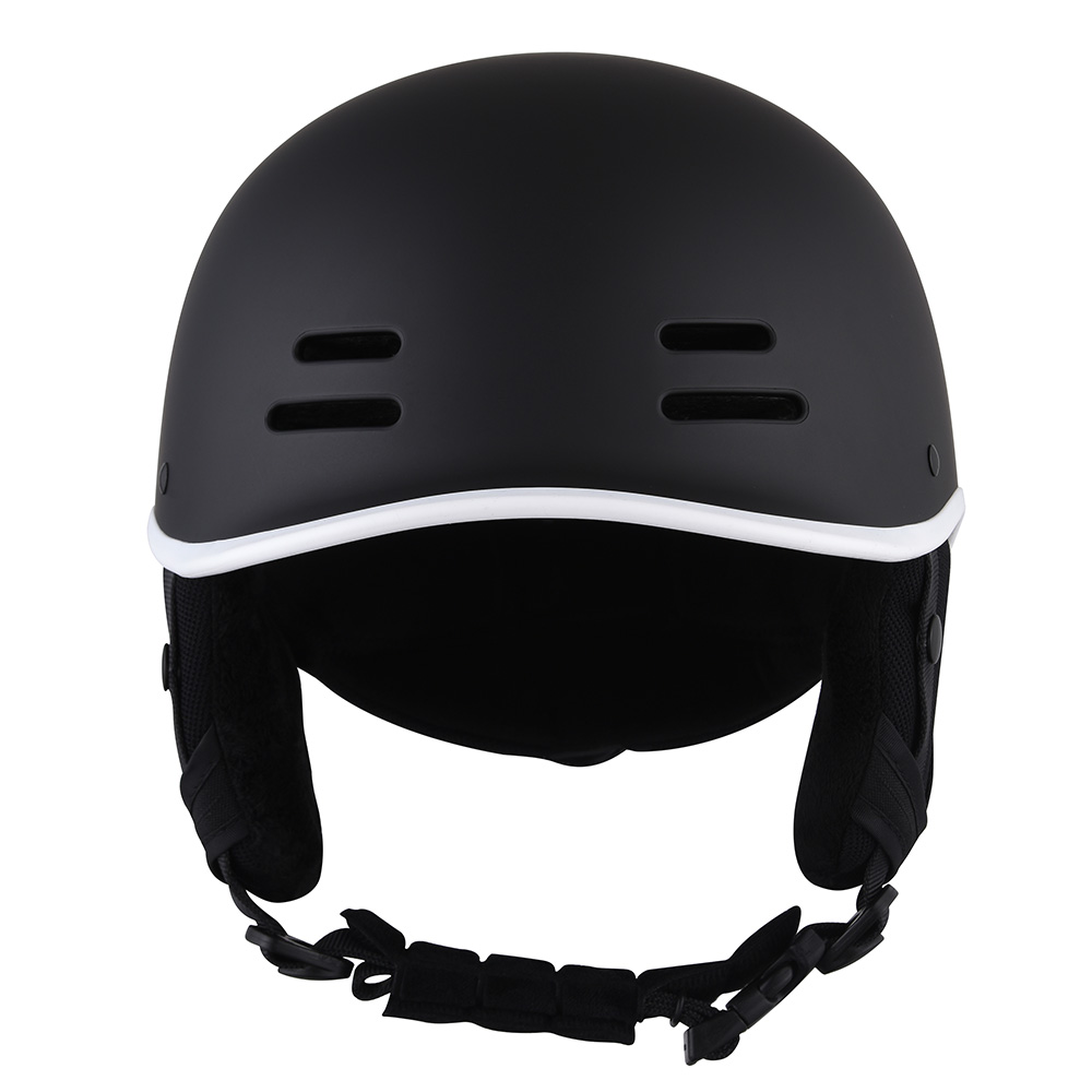 Casco da sci per adulti certificato all'ingrosso CE Skiboard Skiboard Safety Scooter Ski Board Casco per il nero adulto