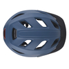 Nuovo casco da bici Casco da ciclismo in-mold per PC leggero a LED, Casco da bici da corsa su strada di montagna per sport sicuri per adulti Blu.