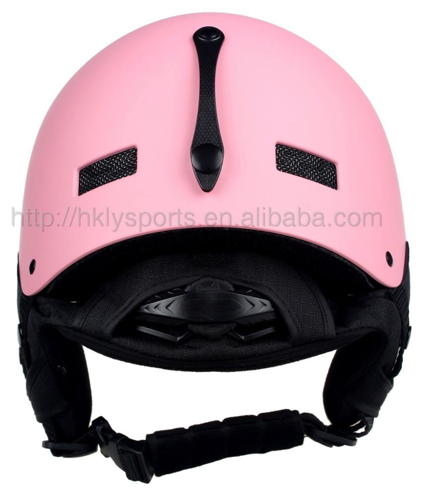 Casco convertibile per sport sulla neve Casco da sci personalizzato con fodera in pile