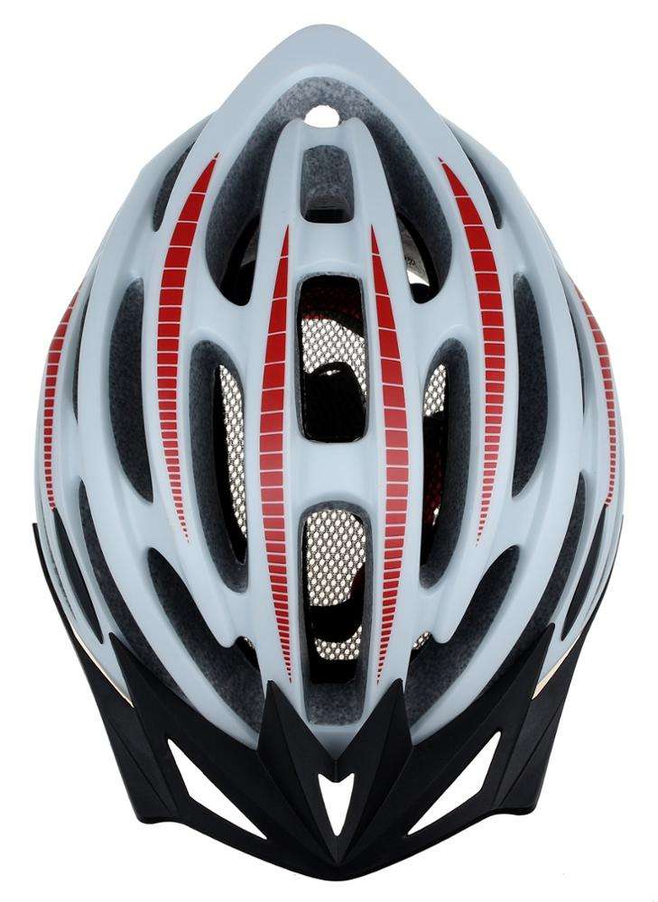 Casco da bici omologato CE Casco da bicicletta per adulti Casco da ciclismo in-mold con visiera