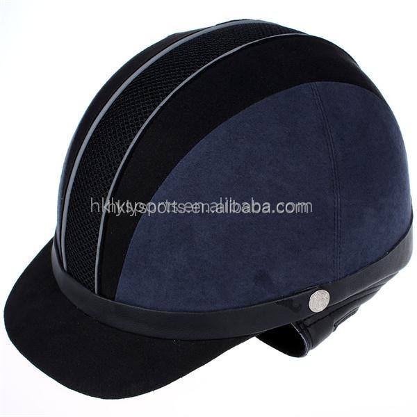 Casco equestre da equitazione Shengtao LY28 di alta qualità con calotta in ABS rivestito in super fibra