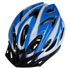Casco da ciclismo In-Mold Casco da bicicletta per adulti classico di sicurezza nero con visiera