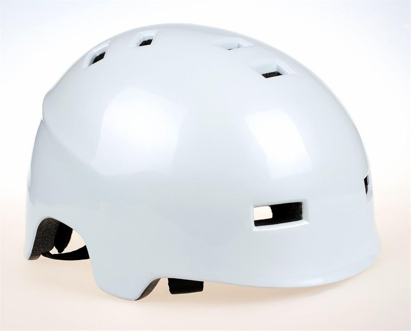 Casco da skate in-mould con calotta in PC regolabile per bicicletta da skateboard