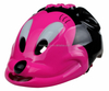 Casco da scooter per bambini con topo animale rosa personalizzato adorabile per bicicletta per bambini