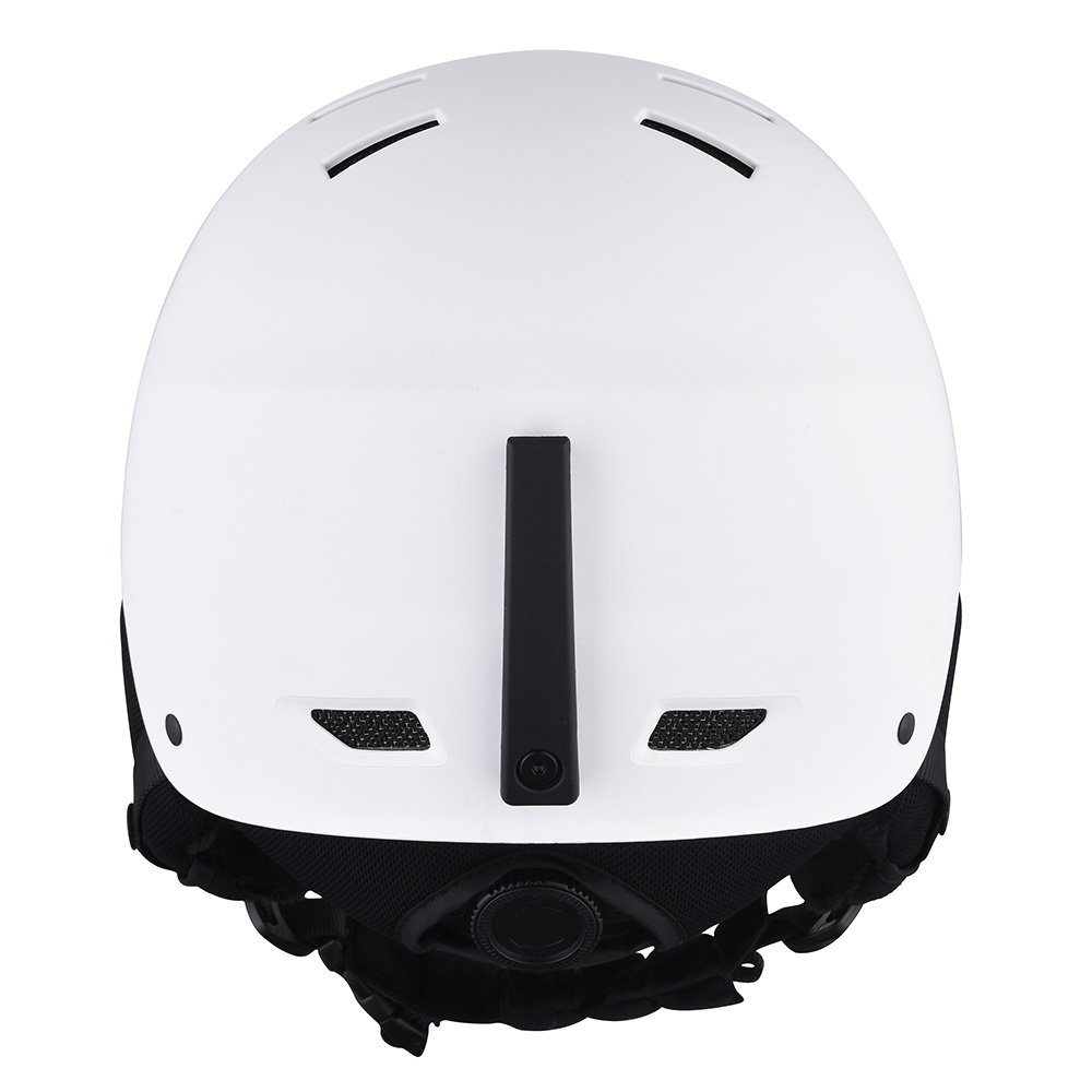 Casco da sci per attrezzatura sportiva da esterno omologato CE Casco da snowboard bianco