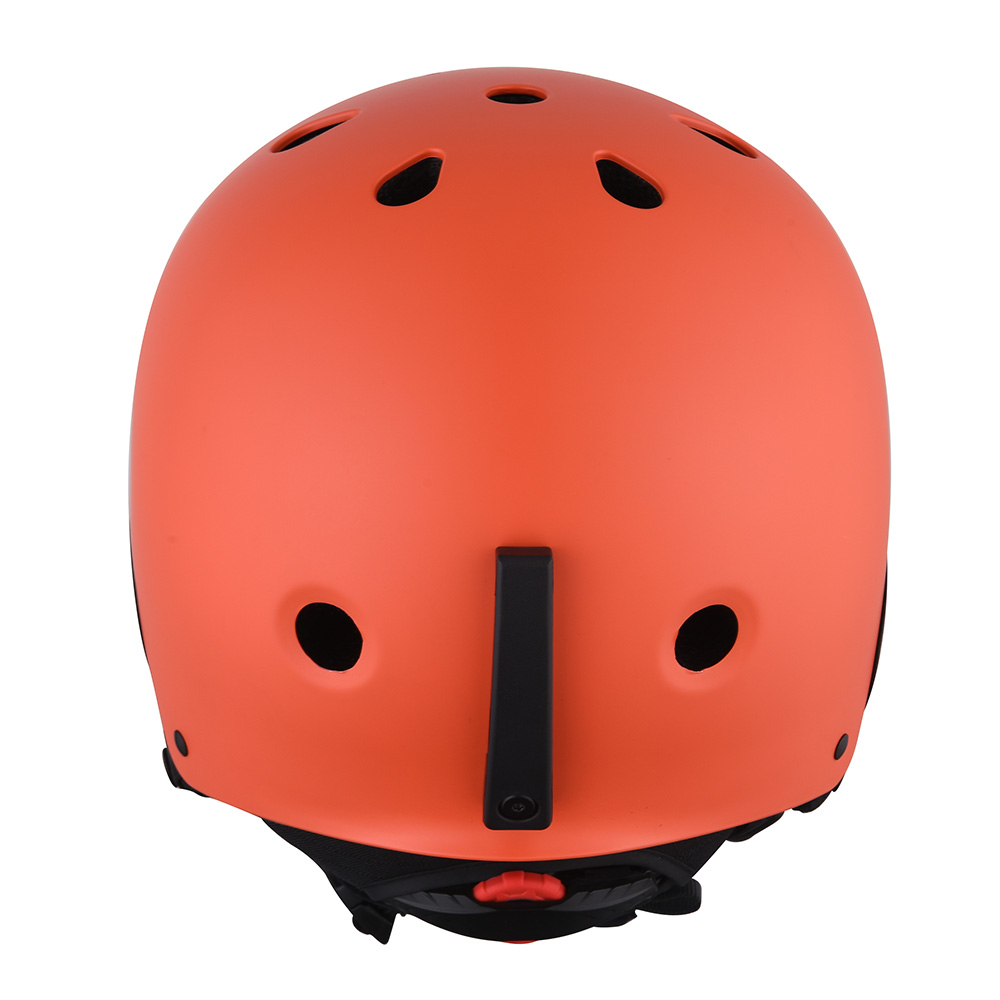Casco da sci da neve con calotta in ABS certificato CE Casco da sci rosso