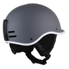 Casco da sci per adulti certificato CE all'ingrosso Casco da sci per scooter elettrico di sicurezza per snowboard per adulti Grigio