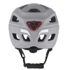 Nuovo casco da bici Casco da ciclismo in-mold per PC leggero a LED, Casco da bici da corsa su strada di montagna per sport sicuri per adulti Grigio
