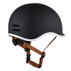 Casco da pattinaggio per adulti certificato CE all'ingrosso Casco da skateboard per scooter elettrico di sicurezza per adulti Nero