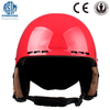 con protezione casco da sci, casco da pattinaggio su ghiaccio, casco da sci