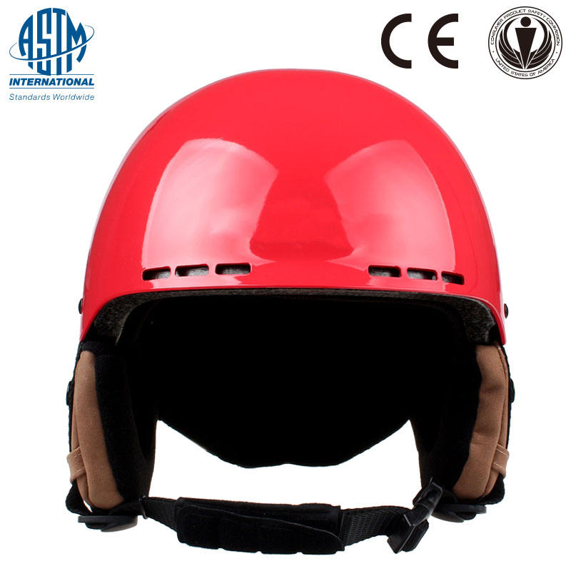 con protezione casco da sci, casco da pattinaggio su ghiaccio, casco da sci