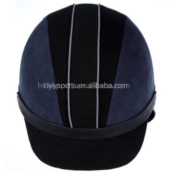 Casco equestre da equitazione Shengtao LY28 di alta qualità con calotta in ABS rivestito in super fibra