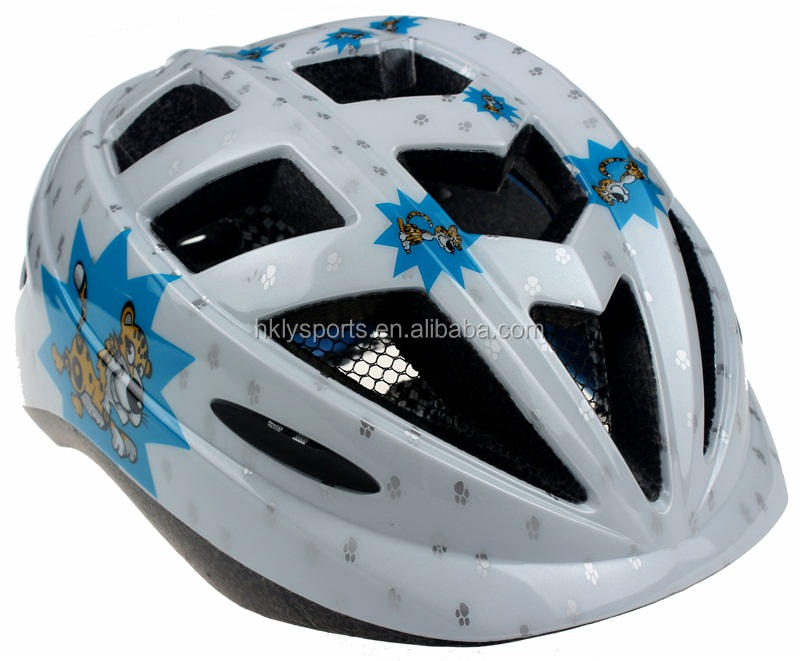 Simpatico casco da bici per scooter, skate, per bambini