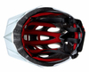 Casco da bici con visiera rimovibile Casco da bicicletta da strada di montagna Casco da ciclismo per adulti regolabile per uomo Donna Gioventù