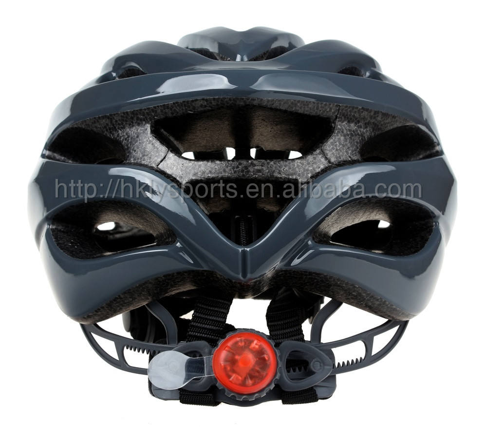 Casco da bici all'ingrosso Casco da bici per adulti alla moda con luce per bici a LED