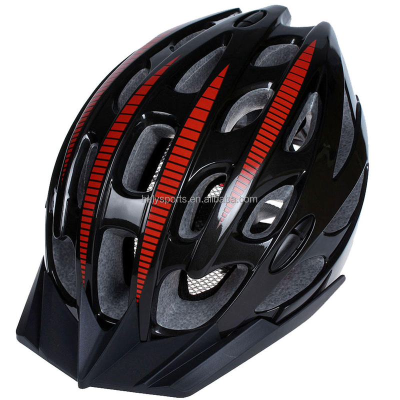 Vendita calda Casco da bicicletta leggero di buona qualità Casco da ciclismo Design speciale per uomo in montagna e bicicletta da strada LED ST987