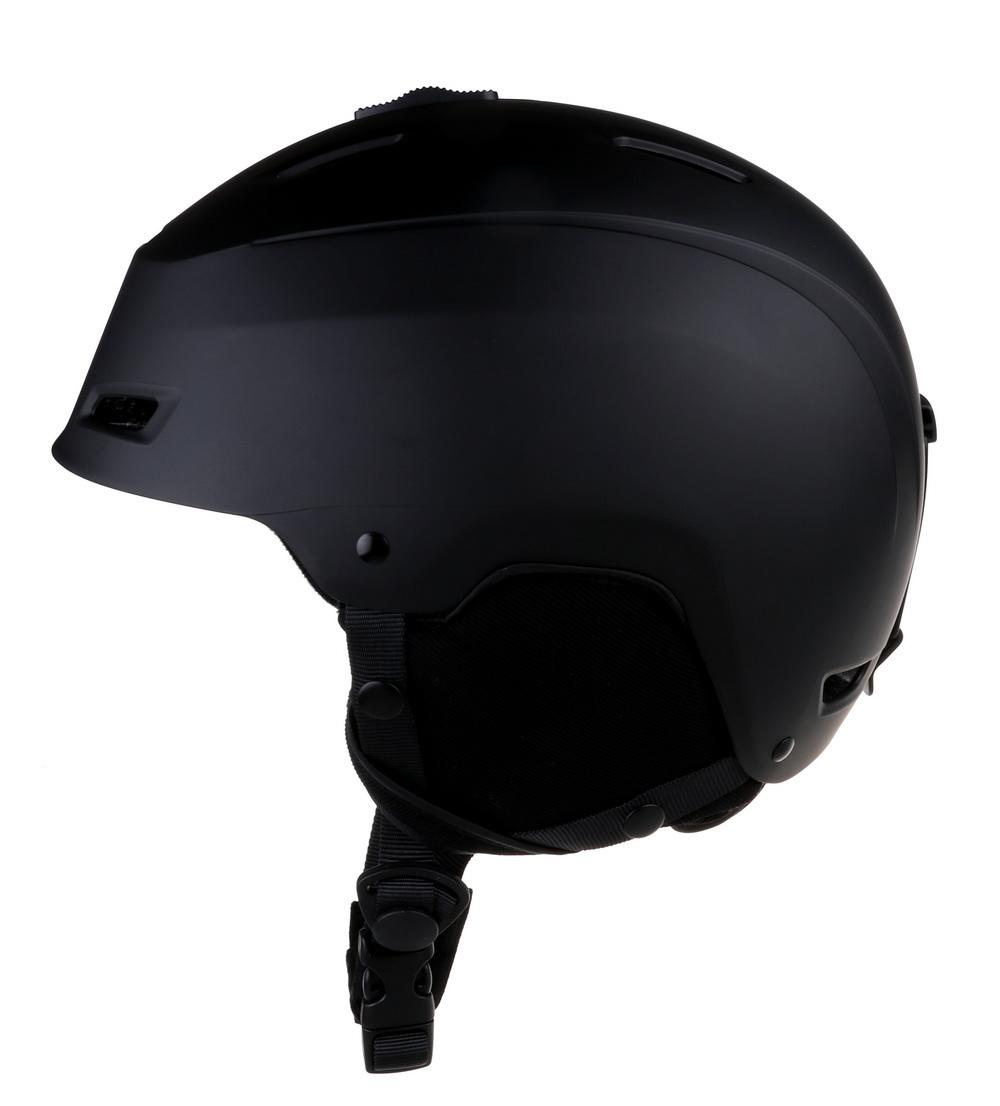 Casco da neve protettivo colorato personalizzato per casco da sci e snowboard per adulto nero