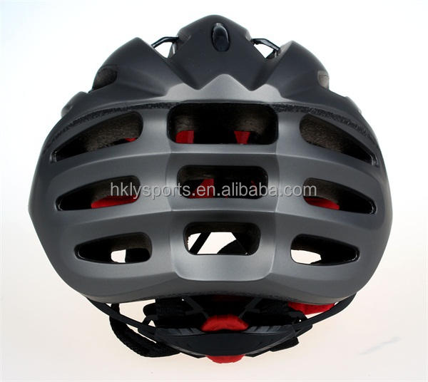 Casco sportivo In-mold Casco da bici in fibra di carbonio con guscio in PC e schiuma EPS
