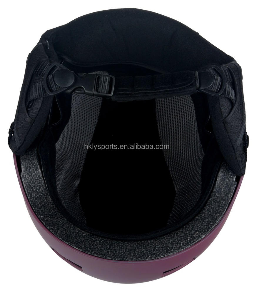 Calotta in ABS certificata CE ASTM con materiale di rivestimento in EPS e sci Casco da sci sportivo Casco per sport invernali Casco da sci Caschi da snowboard