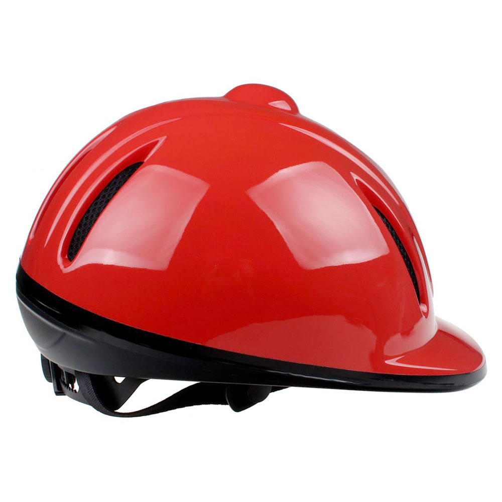 Casco da equitazione in materiale ABS + EPS