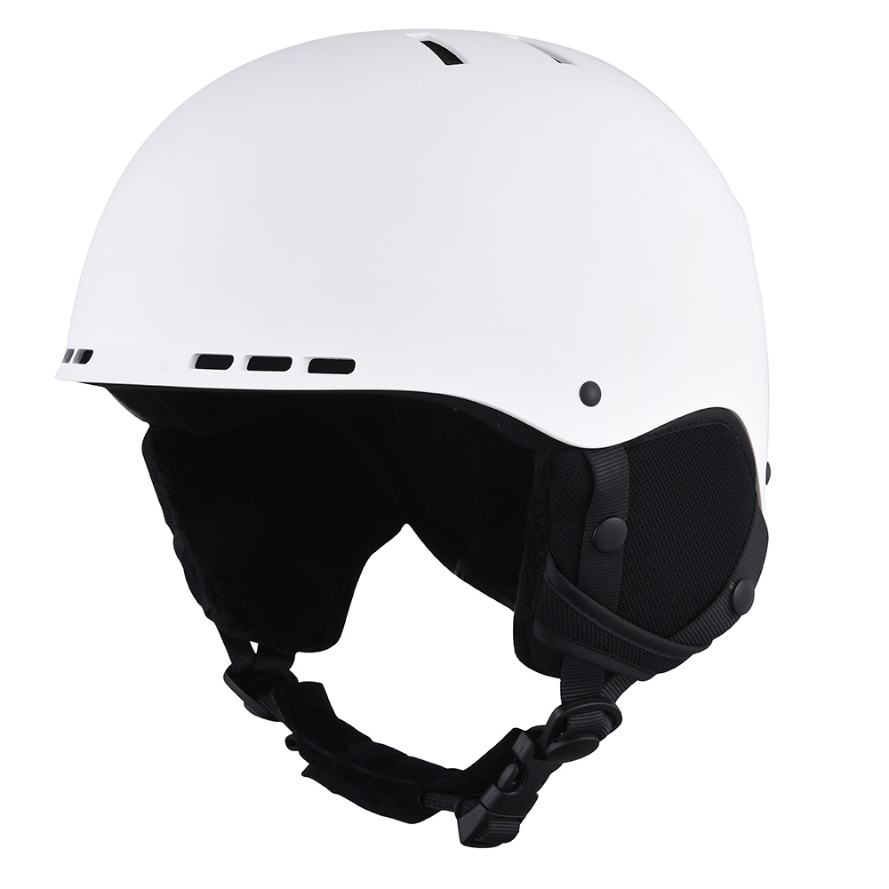 Casco da sci per attrezzatura sportiva da esterno omologato CE Casco da snowboard bianco