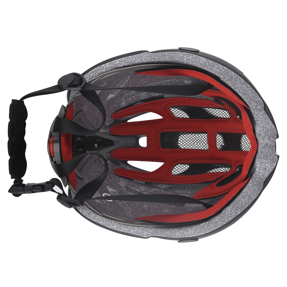 Casco da bici omologato CE Casco da bicicletta Casco da ciclismo in-mold con visiera 
