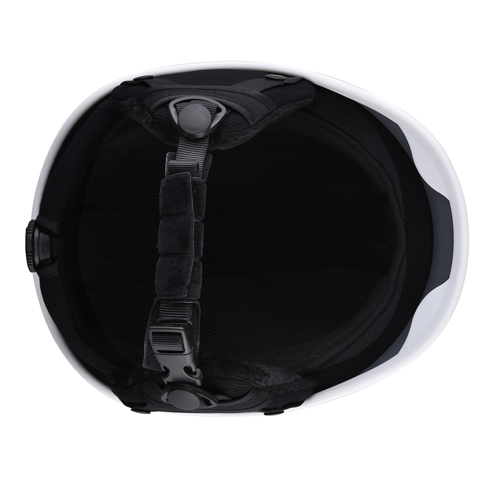 Casco da sci per adulti certificato CE all'ingrosso Casco da sci per scooter elettrico di sicurezza per snowboard per adulti Grigio