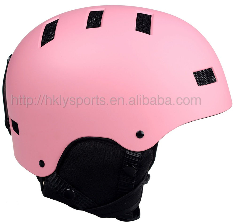 Casco convertibile per sport sulla neve Casco da sci personalizzato con fodera in pile