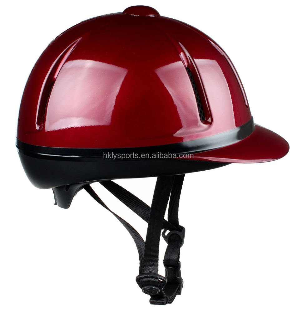 Prodotti per cavalli Casco da equitazione di sicurezza per cavalli sportivi personalizzati per corse di tubi