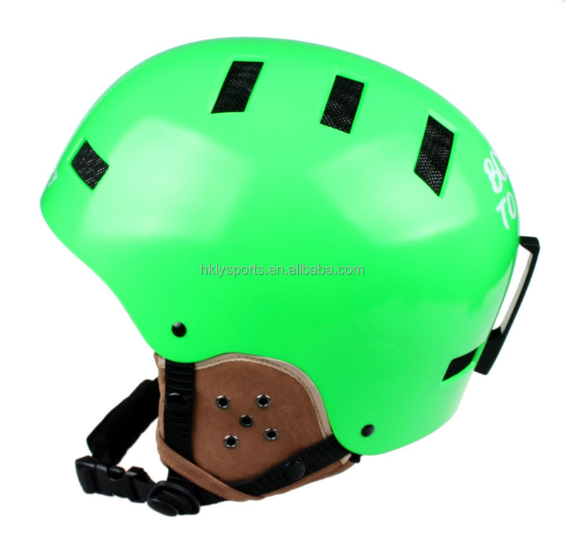 Casco da sci in pelle Casco da snowboard ABS Casco OEM