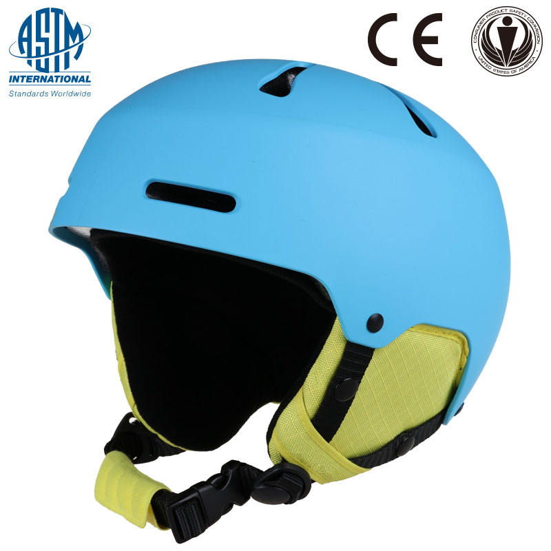 Casco da sci per bambini, cuscinetti auricolari rimovibili Casco da sci da snowboard, casco da pattinaggio invernale per bambini