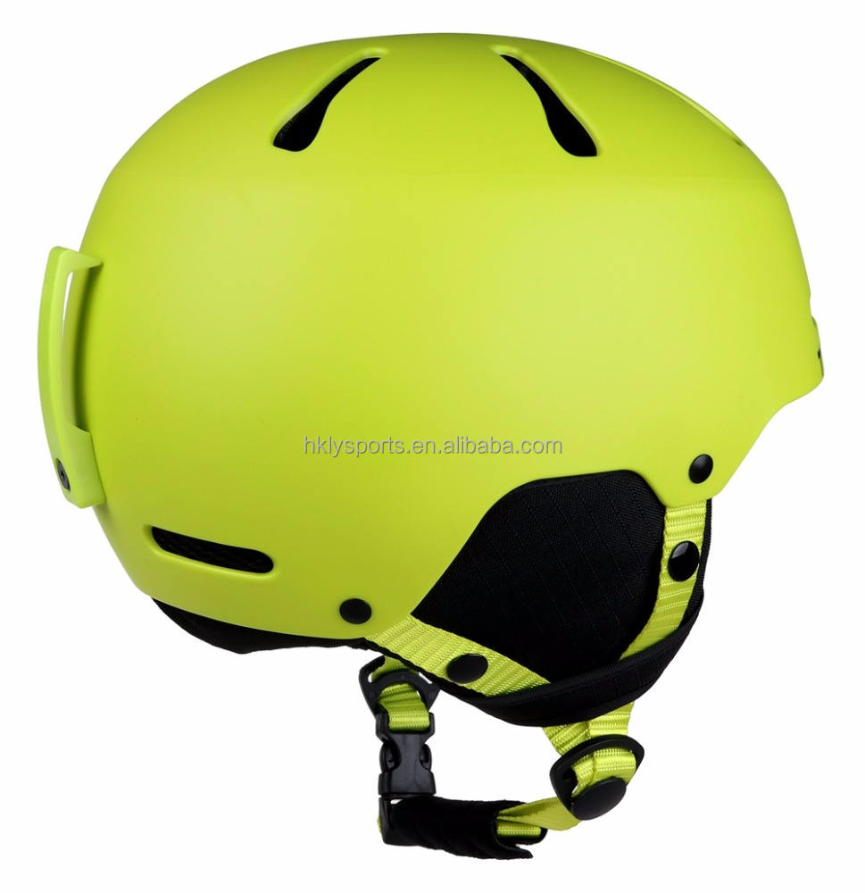 Casco da sci approvato CE ASTM Casco protettivo personalizzato per bambini per sport invernali Snowboard