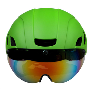 Casco da bici con occhiali magnetici rimovibili Visiera Casco da mountain bike Casco da ciclismo per adulti per uomo Donna Gioventù