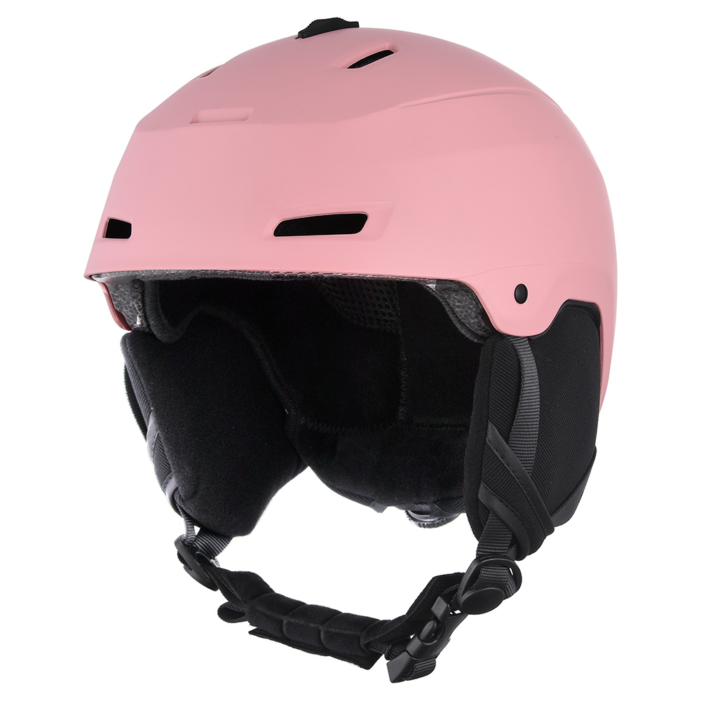 Casco da neve protettivo colorato personalizzato per casco da sci e snowboard per adulti Rosa
