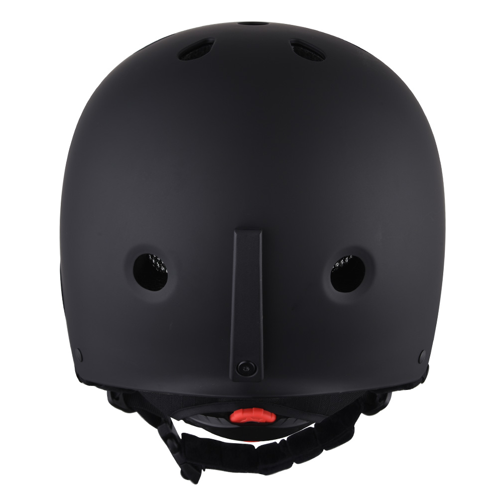 Casco da sci da neve con calotta in ABS con certificazione CE Casco da sci nero