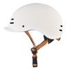 Casco da pattinaggio per adulti certificato CE all'ingrosso Casco da skate per scooter elettrico di sicurezza per skateboard per adulto bianco