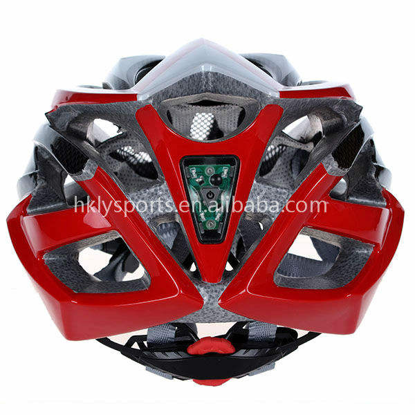 Casco da bici con LED
