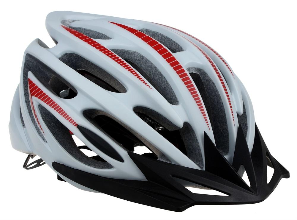 Casco da bici omologato CE Casco da bicicletta per adulti Casco da ciclismo in-mold con visiera