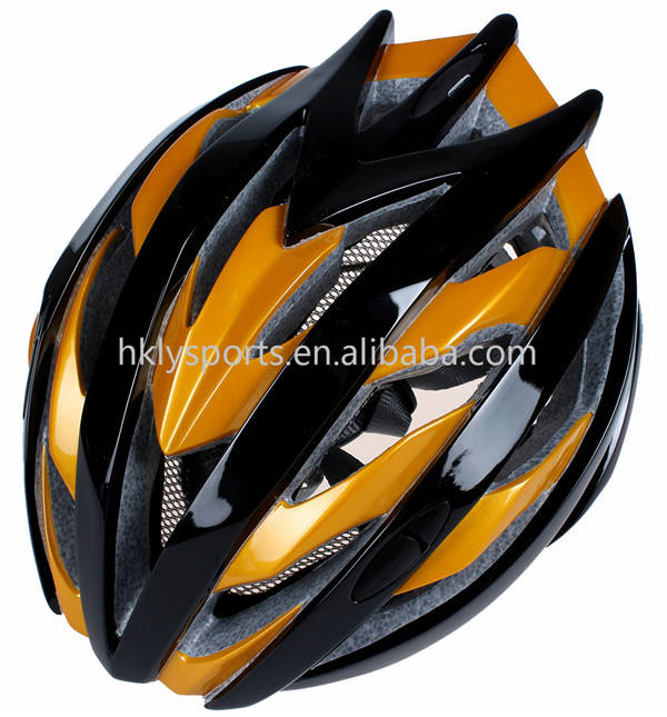 Nuovo design a 2 strati con stampa PC colorata di sicurezza per bicicletta/casco da ciclismo per adulti