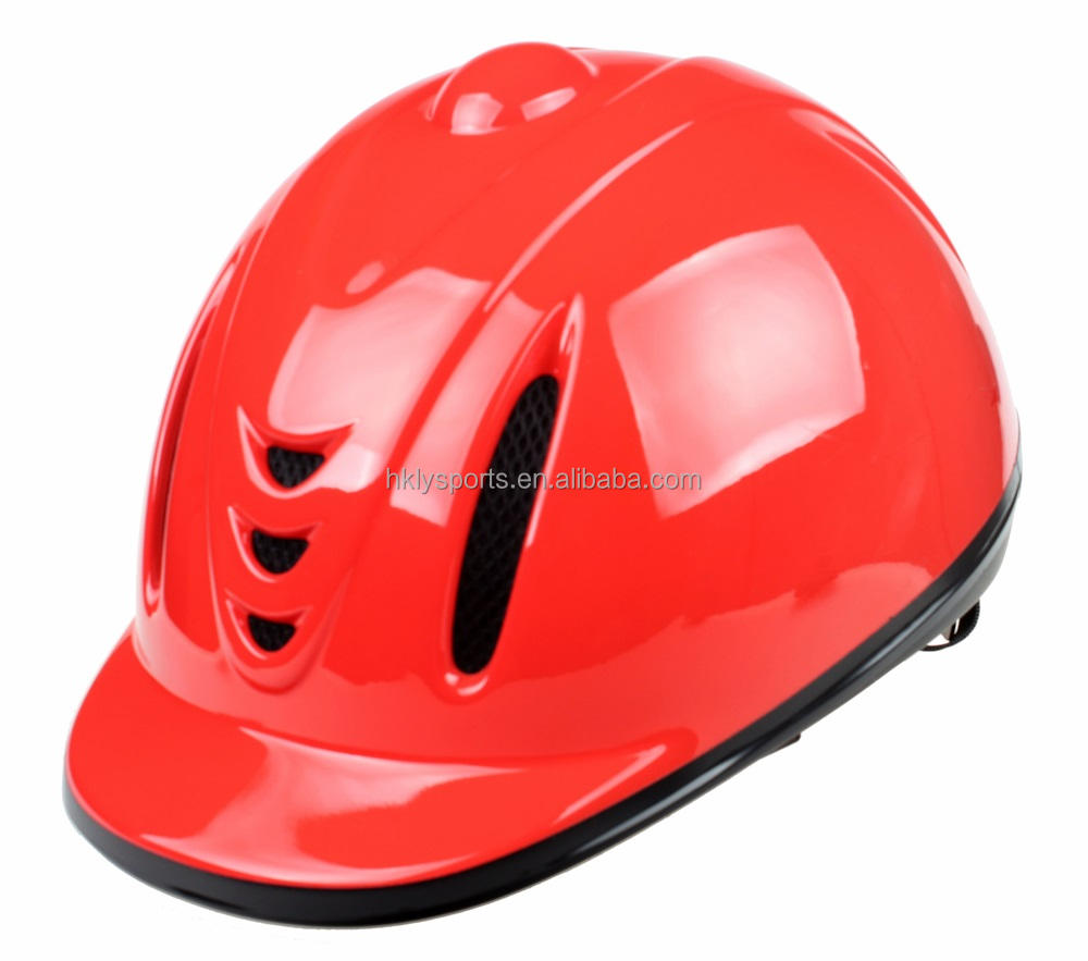 Casco di sicurezza colorato per l'equitazione scolastica
