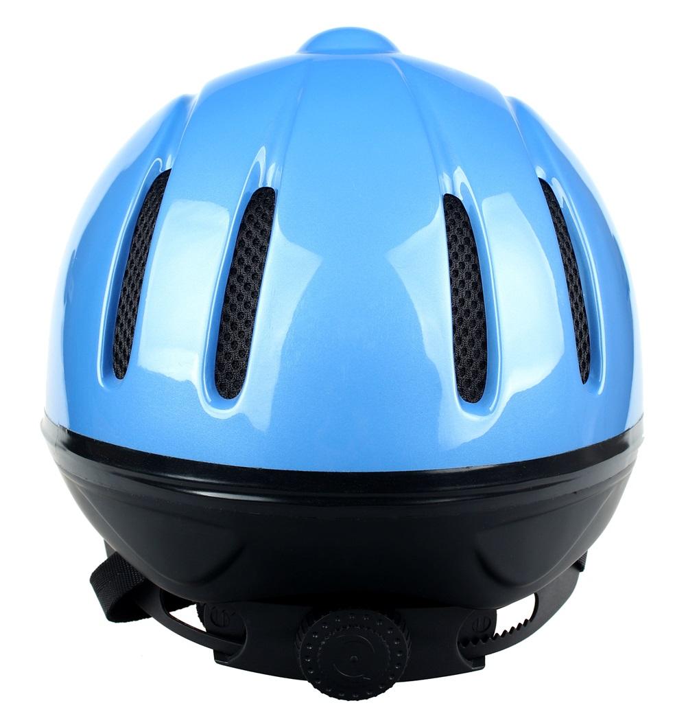 Calotta rivestita in pelle Elegante casco equestre Casco protettivo da equitazione