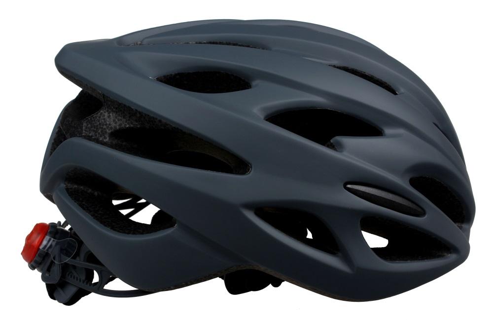 Casco da bici CE CPSC, casco da ciclismo per adulti con quadrante regolabile con luce sicura e 24 prese d'aria, casco da bicicletta da montagna