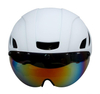 Casco da bici con occhiali magnetici rimovibili Visiera Casco da mountain bike Casco da ciclismo per adulti per uomo Donna Gioventù