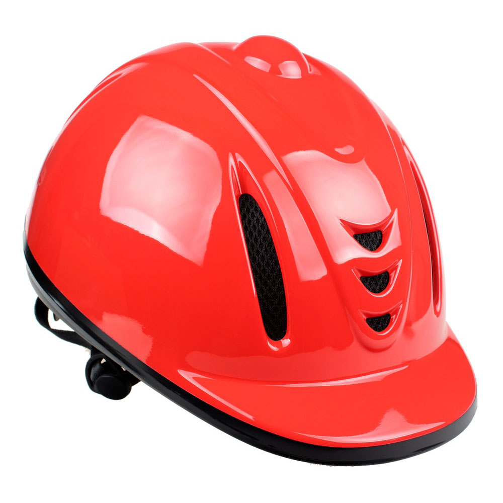 Casco da equitazione in materiale ABS + EPS