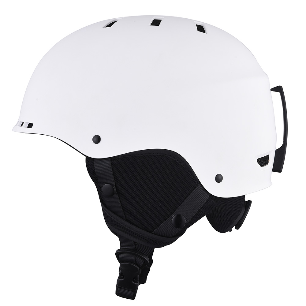 Casco da sci per attrezzatura sportiva da esterno omologato CE Casco da snowboard bianco